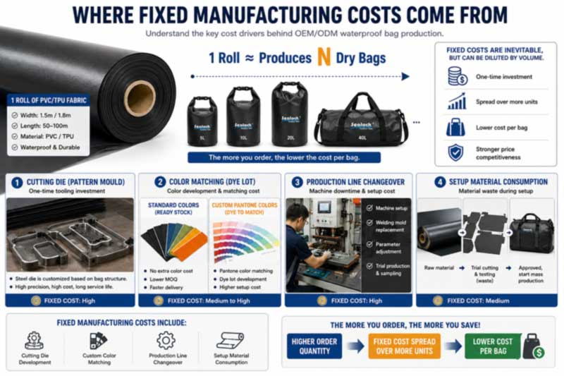 Vysvětlení MOQ suchého vaku: Minimální objednací množství pro projekty OEM