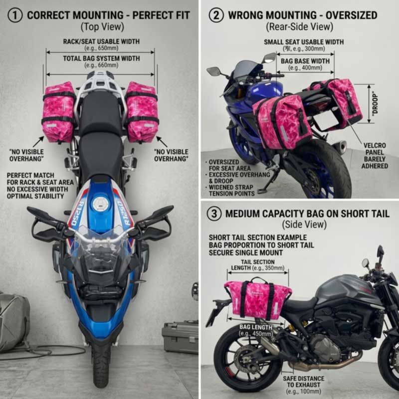 Výrobce motocyklových tašek pro OEM projekty