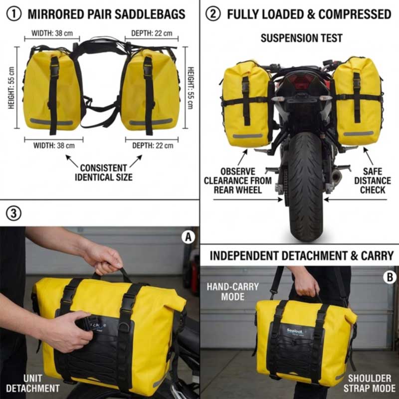 Výrobce motocyklových sedlových brašen pro značky Adventure Motorcycle