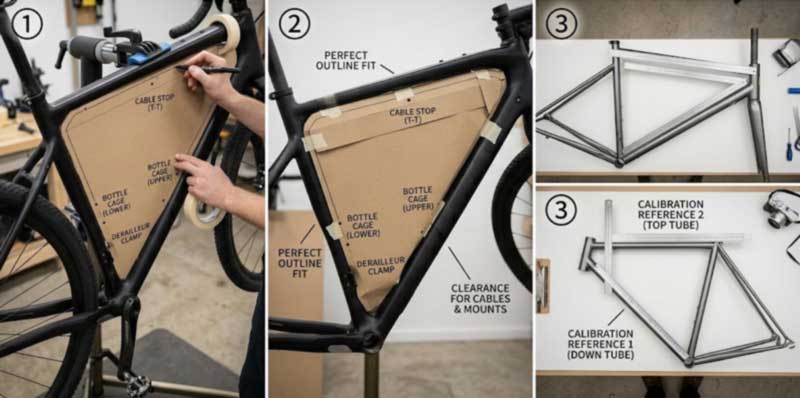 OEM voděodolné cyklistické tašky s vlastním designem