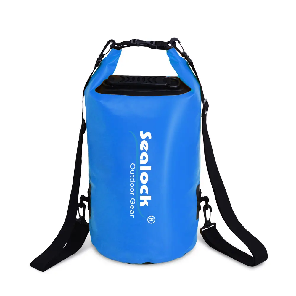 500D PVC voděodolný suchý vak s UTX přezkami pro venkovní vodní sporty