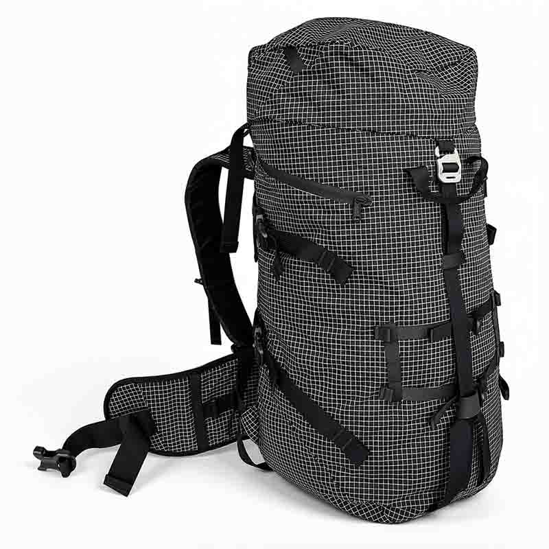Detail view of the premium airtight mechanical zipper track integrated with heavy duty waterproof seam protection